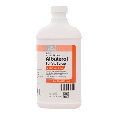 Albuterol Sulfate Syrup Revival Animal Health