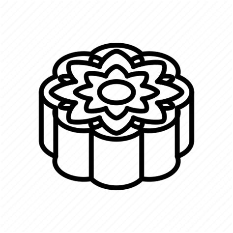 Mooncake Festival Coloring Page