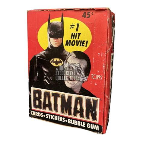 Topps Batman Series Box Steel City Collectibles