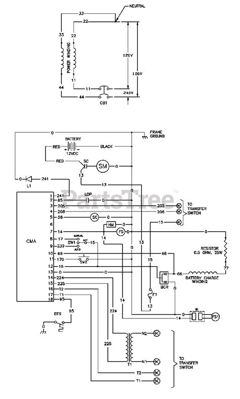 Generac 1461-1 - Generac 10kW Home Standby Generator Wiring Schematic ...