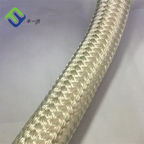 China High Strength Mm Double Braided Nylon Ship Mooring Rope Factory