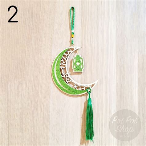 Jual Gantungan Hiasan Idul Fitri Ramadhan Muslim Tassel Ornamen