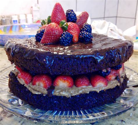 Naked Cake sem glúten sem lactose sem açúcar Cozinha da Carolina