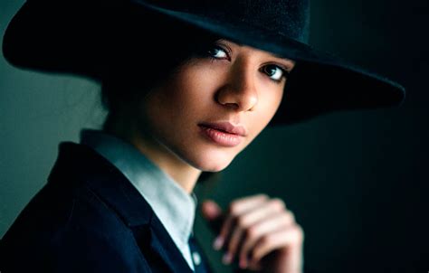 Wallpaper Portrait Hat Bokeh Daria Daria Chernenko Max Kuzin For