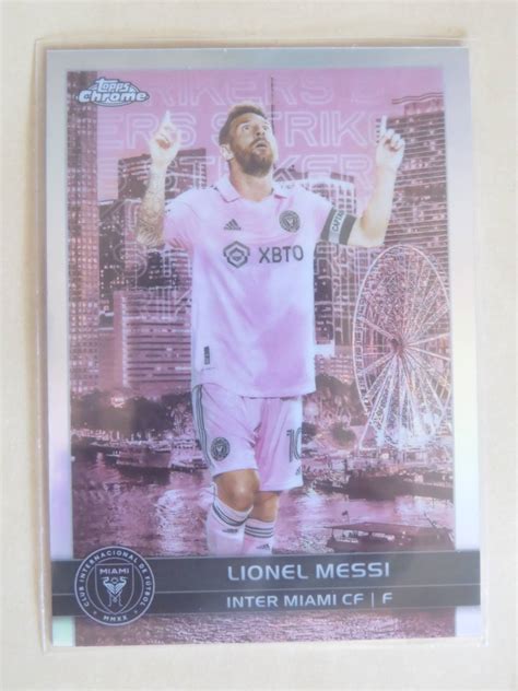 Yahoo オークション 2023 TOPPS CHROME MLS LIONEL MESSI メッシ INT