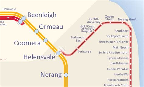 Australia Rail Map showing every station and tram stop