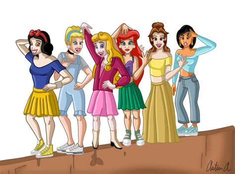 Disney Princess group 1 (final) by AutumnButterfly1995 on DeviantArt