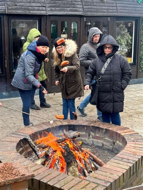 Najpierw morsowanie potem ognisko i kiełbaski 2024 01 31