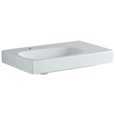 Lavabo Geberit Citterioavec plage de dépose 75x50cm troude