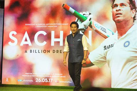 Sachin Tendulkar at the Song launch of Sachin Tendulkar's biographical ...