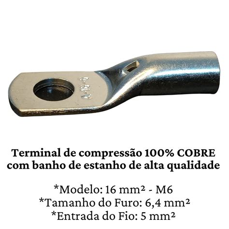 Ponteira Compress O Mm M Terminal Tubular Unidade Ntv