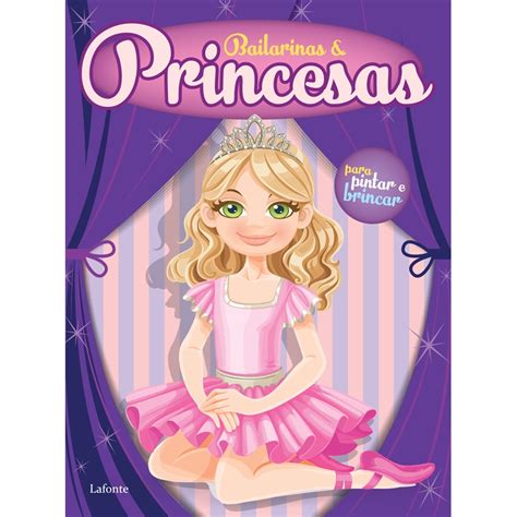 Livro Para Colorir Bailarinas Princesas Shopee Brasil