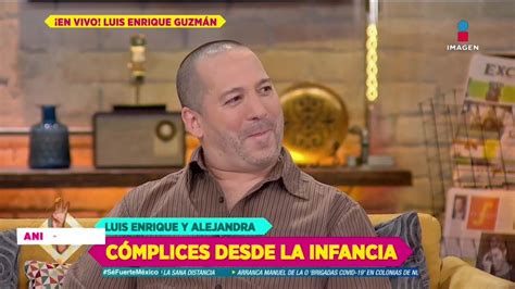 Luis Enrique Y Alejandra Guzmán Su Vínculo Especial Como Hermanos De