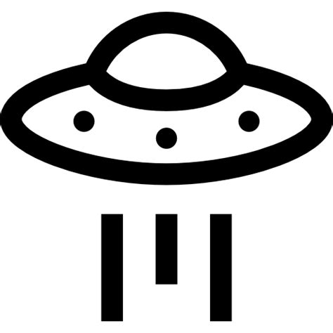 Ufo Basic Straight Lineal icon