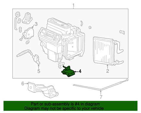 S X A Motor Assembly Air Mix Honda Genuine