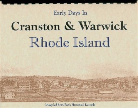 The History of Cranston & Warwick Rhode Island