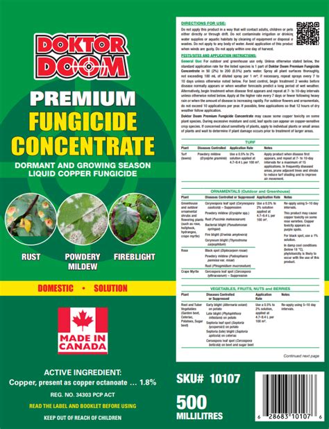 Doktor Doom Premium Fungicide Concentrate All Seasons Garden Centre