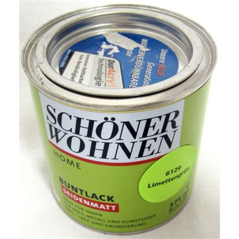 Schöner Wohnen Home Buntlack Acryllack seidenmatt RAL 6129