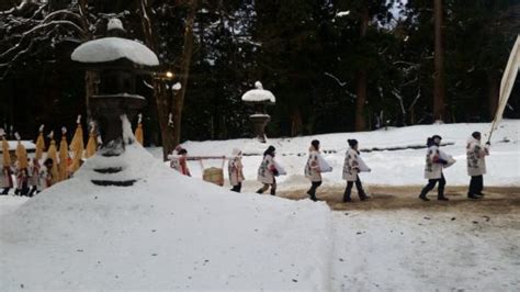 2018岩木山神社 お山参詣安全祈願元旦詣り 岩木登山ばやし最新情報 岩木登山ばやし保存会