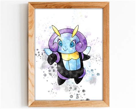 Illumise Print, Illumise Pokemon Print, Illumise, Pokemon Wall Art P314 ...