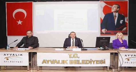 Ayvalık Belediyesinin 2023 yılı bütçesi oy birliğiyle 465 milyon lira