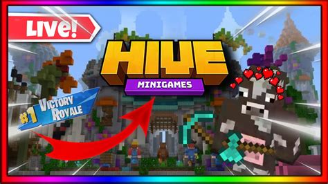 Minecraft Hive Live With Viewers Youtube