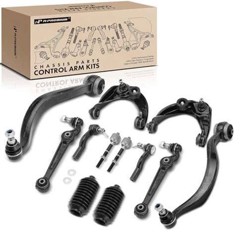 Amazon A Premium Pcs Front Suspension Kit Upper Lower Control