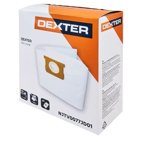 Мешки тканевые Dexter для пылесоса Dexter Power VOD1420 (Декcтер 20л ...
