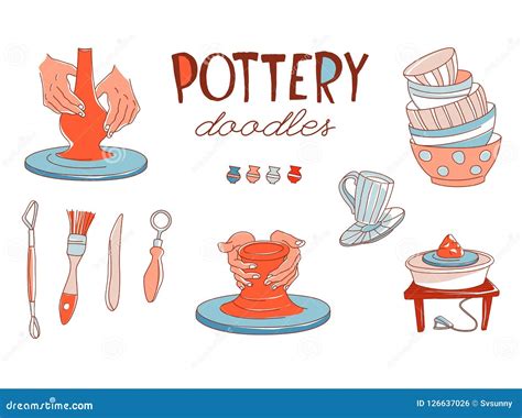 Pottery Cartoons Illustrations Vector Stock Images 22665 Pictures