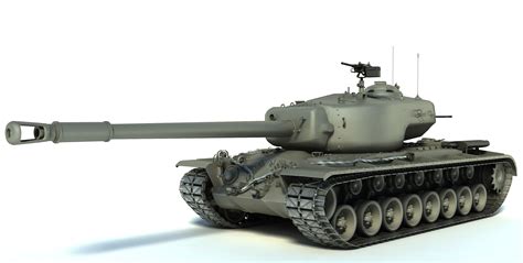 T Heavy Tank Usa D Model Max Unknown Free D