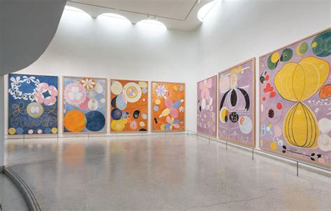 Installation View Hilma Af Klint Paintings For The Future” Solomon