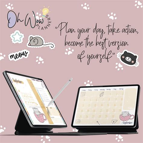 Printable Calendar, Digital Calendar, Printable Planner, Monthly Planner, Instant Download ...