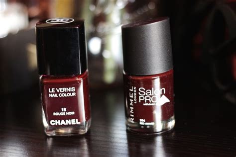 High vs. Low Beauty: CHANEL Rouge Noir Dupe... | Makeup Life and Love