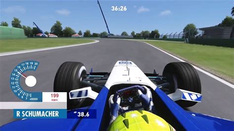 F1 Imola 2001 Ralf Schumacher OnBoard Assetto Corsa YouTube