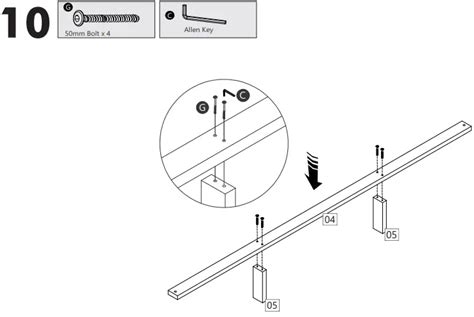 Habitat Akio Double Platform Bed Frame Instruction Manual