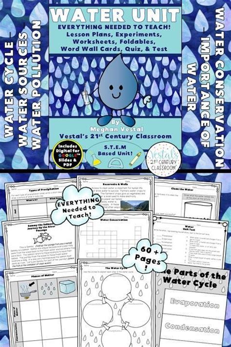 Water Lesson Plans For Kindergarten