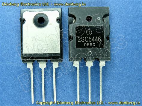 Semiconductor: 2SC5446 (2SC 5446) - TRANSISTOR SILICON NPN / 1700V ...
