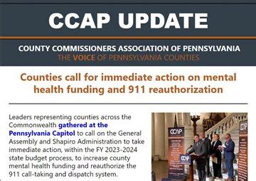 County Commissioners Association of Pennsylvania CCAP - Publications