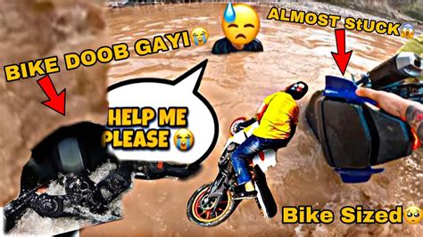 Dangerous Offroadgone Wrongpuri Bike Doob Gayi Engine Sized Youtube