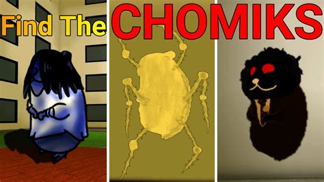 THE BACKROOMS Find The Chomiks Part 47 Roblox YouTube