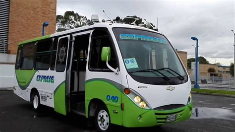 Npr Chevrolet Buseta Autonebo Pasajeros Operacion Nacional