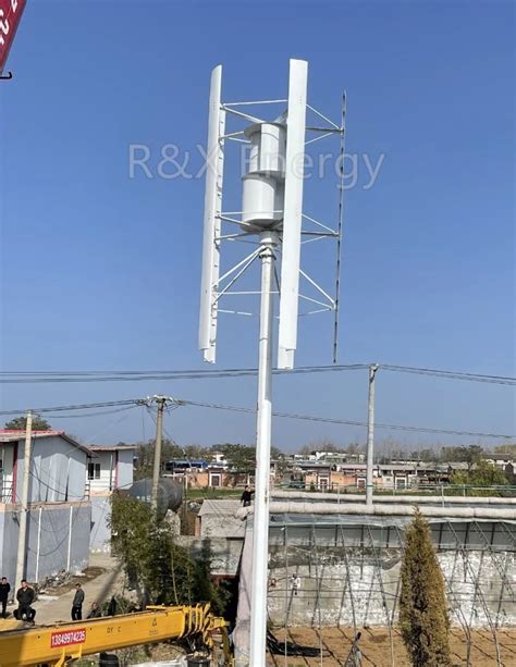 Customized 8kw 10kw Vertical Wind Turbine Low Rpm Maglev Wind Generator