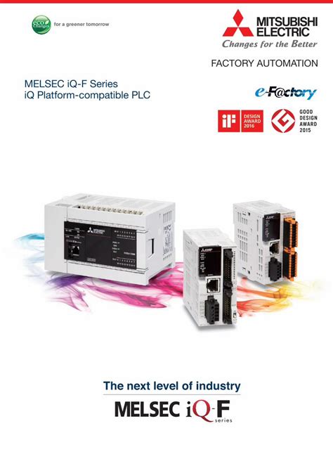 PDF MELSEC IQ F Series IQ Platform Compatible PLC Mitsubishi