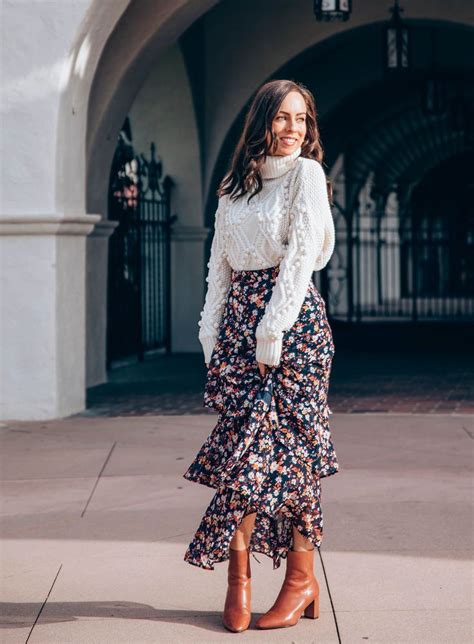 Winter Outfits With Maxi Skirts