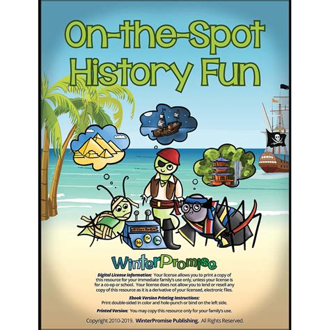 On the Spot History Fun Ebook - WinterPromise