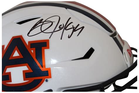 Bo Jackson Autographed Auburn Tigers Authentic Speed Flex Helmet BAS ...