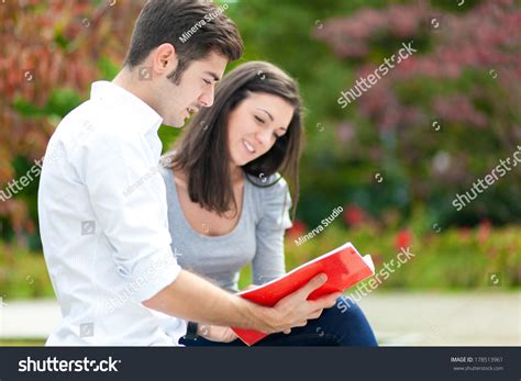 Portrait Two Students Talking Park Stock Photo 178513961 | Shutterstock