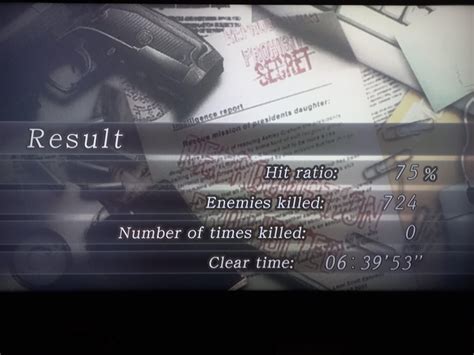 Re4 Xbox 360 My First 0 Deaths Rresidentevil4