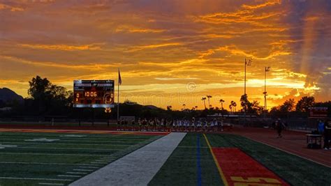 2022 Chaparral Firebird Football Vs. Salpointe Lancers Editorial Stock Photo - Image of ...