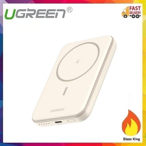 Ugreen Mah Magnetic Wireless Fast Charge Portable W Power Bank